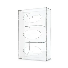 Market lab Antimicrobial Side-Loading Acrylic Glove Dispenser, each ML14298