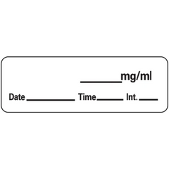 Market lab Miscellaneous Medication Labels pack