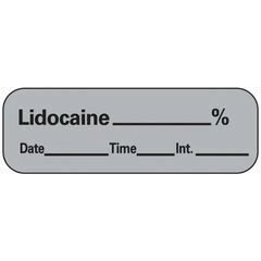 Market lab Local Anesthetics Labels pack