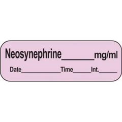 MARKET LAB Vasopressors Labels PACK