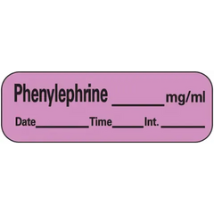 MARKET LAB Vasopressors Labels PACK