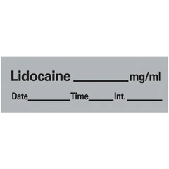 Market lab Local Anesthetics Labels pack