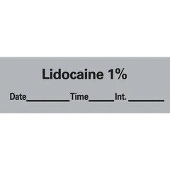 Market lab Local Anesthetics Labels pack