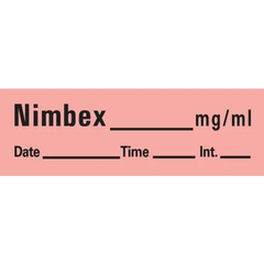MARKET LAB Muscle Relaxants Labels PACK