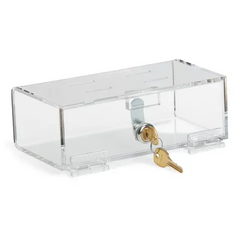 Market lab Marketlab Keyed Lock Boxes , Small • 8.325"W x 4.5"D x 2.875"H each