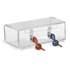 Market lab Marketlab Keyed Lock Boxes , Small • 8.325"W x 4.5"D x 2.875"H each