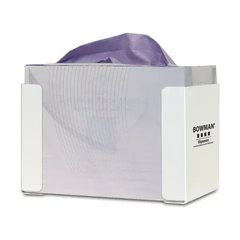 Market lab Bowman Steel Single Face Mask Dispenser, 7.44"W x 4.81"D x 4.75"H each FB-021