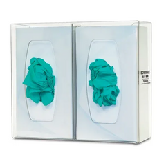 Market lab Bowman PETG Divided Glove Box Dispensers each GL020-0111