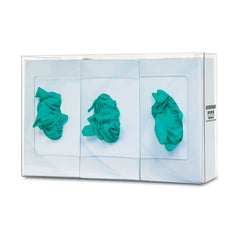 Market lab Bowman PETG Non-Divided Glove Box Dispensers each GP-014