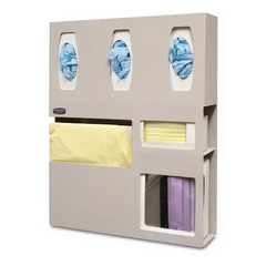 Market lab Bowman ABS Double Mask Isolation Station each BD670-0012
