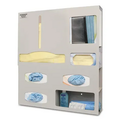 Market lab Bowman Isolation Station, Aluminum • Black • 22.75"W x 4.58"D x 25.63"H each PS016-0520