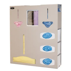 Market lab Bowman ABS Isolation Station with 3 Bulk Holders • 24.47"W x 4.75"D x 26.63"H each PS034-0212