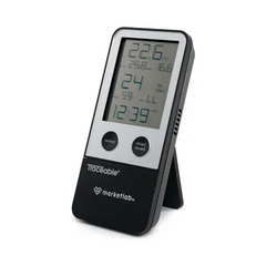 Market lab  Traceable® Thermohygrometer with Clock each  ML108296