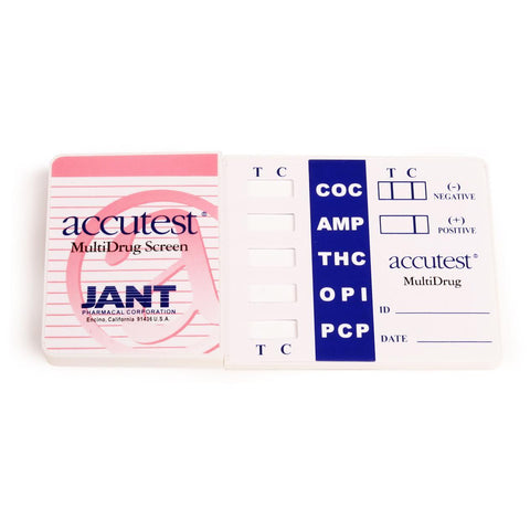 Accutest Urine Drug Test Dip Card 25 tests/box - Axiom Medical Supplies