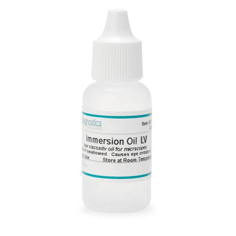 0.5oz Low Viscosity Immersion Oil 0.5oz ,6 / pk - Axiom Medical Supplies