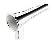 Welch Allyn Anoscope Chrome Plated Brass 19 mm Diameter Cut-Out Style Without Light Silver
