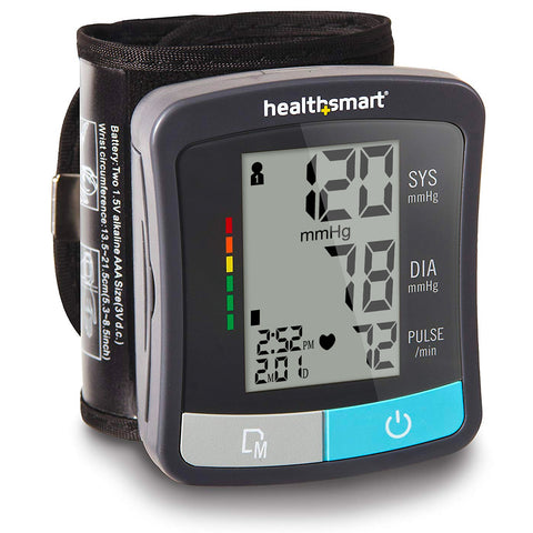 HealthSmart Standard Series Wrist Blood Pressure Monitor AM-04-810-001