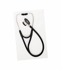 Welch Allyn Cardiology Stethoscope Harvey™ Elite® Black 1-Tube 17 Inch Tube Double-Sided Chestpiece