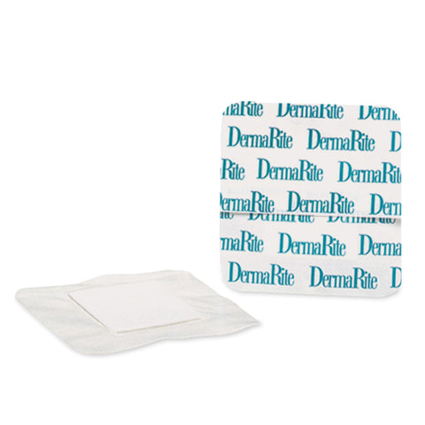 DermaRite Bordered Gauze Absorbent Island Dressing, 4" x 4" AM-08-255