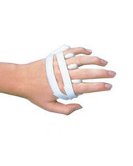 Patterson Medical Supply Ulnar Deviation Splint LMB Soft Core Wire-Foam™ Foam / Wire Right Hand White Size C