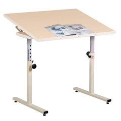 Personal Work Table with Tilt Top
