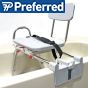 Tub Mount Swivel Sliding Bench
