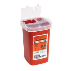 1 Quart Sharps Container 1qt • 3"W x 3"D x 6.25"H ,100 per Paxk - Axiom Medical Supplies