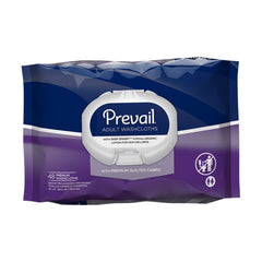 First Quality Prevail Washcloths 12" x 8" Premium Soft Pack with Press-N-Pull lid AM-10-710