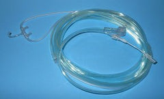 ETCO2 Oral / Nasal Sampling Cannula with O2 Delivery With Oxygen Delivery McKesson Adult Curved Prong / NonFlared Tip