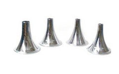 BR Surgical Ear Speculum Tip Round Tip Size 3 Stainless Steel 7 mm Reusable