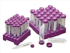VWR International VWR® High-Performance Centrifuge Tube Conical Bottom Plain 15 mL Purple Cap Closure Polypropylene Tube