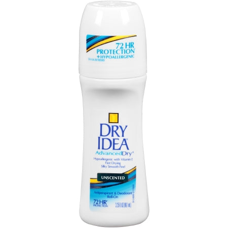Dial Corporation Antiperspirant / Deodorant Dry Idea®Advanced Dry® Roll On 3.25 oz. Unscented