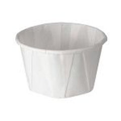 Solo Cup Souffle Cup Solo® 3.25 oz. White Paper Disposable