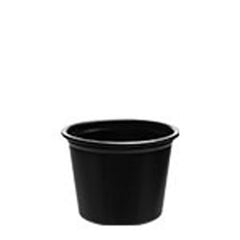 Solo Cup Medicine Cup Conex® 1 oz. Black Plastic Disposable