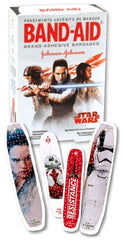 Medibadge Adhesive Strip Band-Aid® 5/8 X 2-1/4 Inch / 3/4 X 3 Inch Plastic Rectangle Kid Design (Star Wars) Sterile