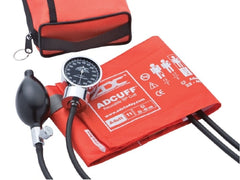 American Diagnostic Corp Aneroid Sphygmomanometer with Cuff Diagnostix™ 2-Tube Pocket Size Hand Held Adult Size 11 Cuff