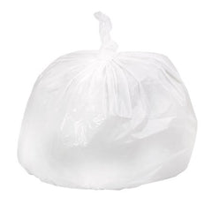 Colonial Bag Corporation Trash Bag Tuff 33 gal. White LLDPE 0.75 Mil. 33 X 39 Inch X-Seal Bottom Coreless Roll - M-1002823-1720 - Case of 150