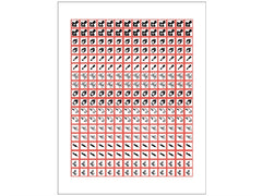 Shamrock Scientific Pre-Printed Label Shamrock Warning Label Red / White Kimdura / Mylar Symbols Black Biohazard 1/2 X 1/2 Inch - M-1003241-2606 - Pack of 25