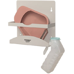 Bowman Manufacturing Bedpan Dispenser BOWMAN® Beige Aluminum Manual Wall Mount - M-1003321-2957 - Each