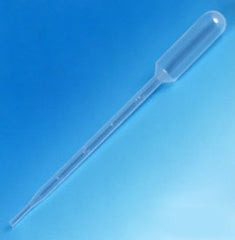 Globe Scientific Transfer Pipette 5 mL 0.5 mL Graduation Increments NonSterile