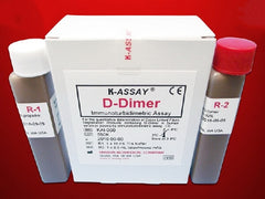 Kamiya Biomedical Company Reagent Kit K-ASSAY® Immunodiagnostic Assay D-Dimer For Chemistry Analyzers 80 Tests 1 X 16 mL
