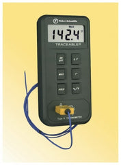 Fisher Scientific Digital Laboratory Thermometer Fisherbrand™ Traceable® Fahrenheit / Celsius -58° to +1999°F (-50° to +1300°C) Type K Beaded Probe Battery Operated