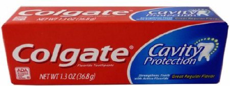 Colgate Toothpaste Colgate® Cavity Protection Regular Flavor 1 oz. Tube