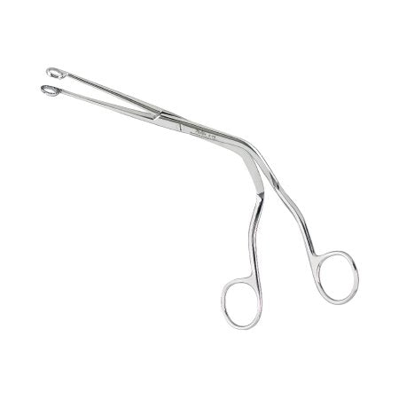 Catheter Forceps Magill 9 Inch Length Surgical Grade Stainless Steel NonSterile NonLocking Finger Ring Handle Angled