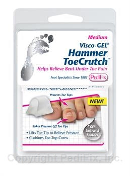 Pedifix Toe Cushion Visco-GEL® Hammer ToeCrutch™ Small Pull-On Toe