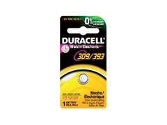 Duracell Silver Oxide Battery Duracell® 309 / 393 Coin Cell 1.5V Disposable 6 Pack - M-1004627-3058 - Case of 36