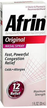 Bayer Sinus Relief Afrin® Original 0.05% Strength Nasal Spray 30 mL