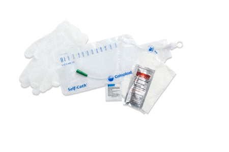 Coloplast Intermittent Closed System Catheter Self-Cath® Straight Tip 14 Fr. Without Balloon Lubricated PVC