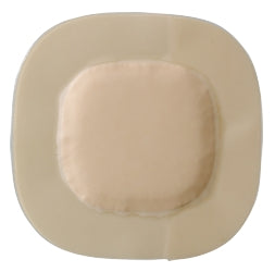 Coloplast Adhesive Dressing Biatain® Super Hydrocapillary 5 X 8 Inch Film / Hydrocolloid Rectangle Tan Sterile