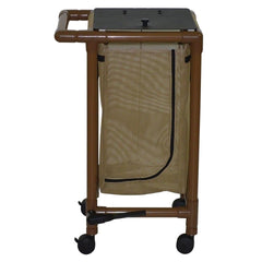 MJM International Single Hamper with Bag 4 Casters 14.46 gal. - M-1006285-2899 - Each